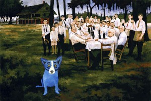 Aioli Dinner Blue Dog